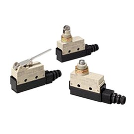 Omron SHL-Q2155-01 Subminiature Enclosed Switch, High Sealing, Micro Voltage, Panel Mount Cross Roller Plunger Actuator