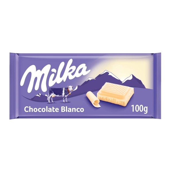 Milka White Chocolate, 100g