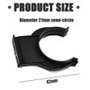 MEXRUMI Pack of 20 Kitchen Skirting Board Clips, Kickboard Brackets,