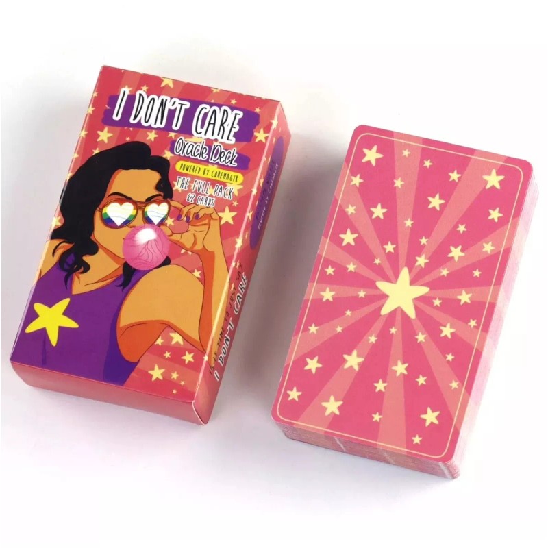 I DON'T CARE Oracle Deck 82 Cards