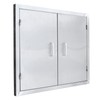 Cbhfmljd Outdoor Kitchen Stainless Steel Access Door, BBQ Wall Hanging