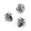 VVO Fasteners Plastic Side Body Moulding Strip Trim Clip, Grey