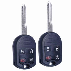 Autocarparts-ABG 2 for 2011 2012 2013 2014 2015 2016 Ford F150 F350 Keyless Remote Start Key Fob