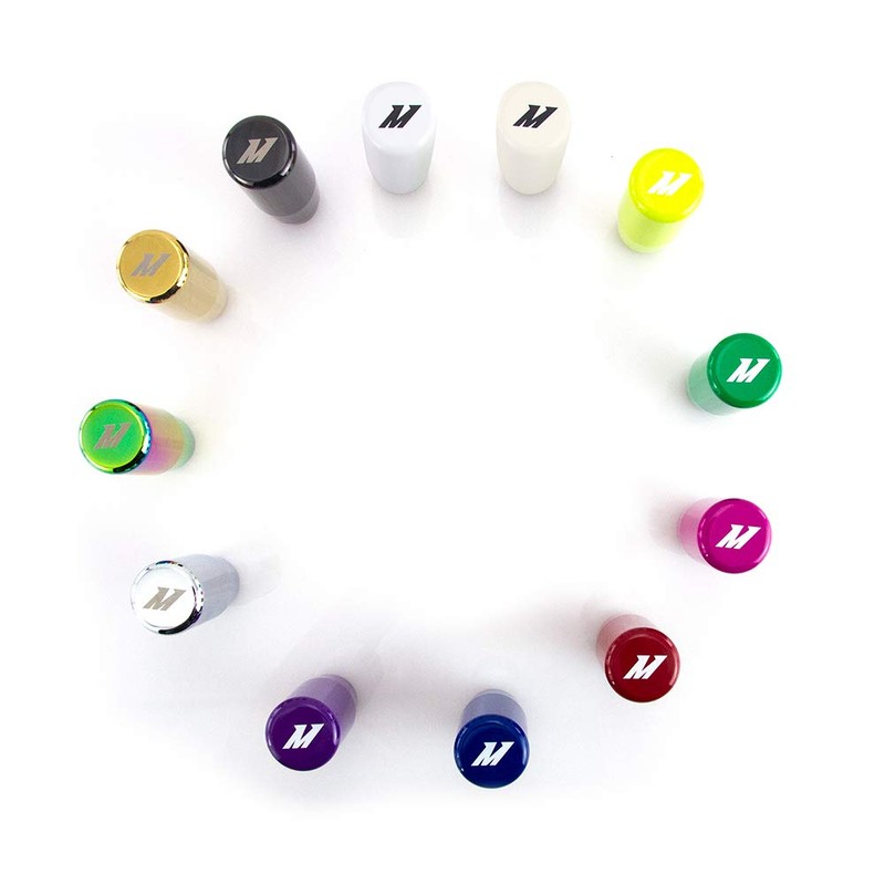 Mishimoto MMSK-WH Weighted Shift Knob, with 3 Thread Pitch Inserts