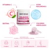 Colágeno Hidrolizado Ácido Hialurónico Vitamina Biotina 500 Porciones Sabor Frutos