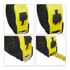 Relaxdays Tape Measure; Retractable Pro Measuring Tool, 10 m, cm