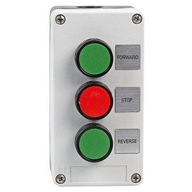 Starter Three Way Push Button, Approvals/Standards CSA, UL, IP Rating IP65, No. of Positions 1 Position, Switch Case Plastic, External Depth 62mm, External Length/Height 137mm, External Width 70mm