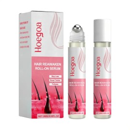 Sérum Nutritivo Para El Cuidado Del Cabello Hoegoa, Fácil De