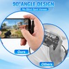 Sideways Phone Charger, 240W Fast Charging Cable, Invisible Stand Charging