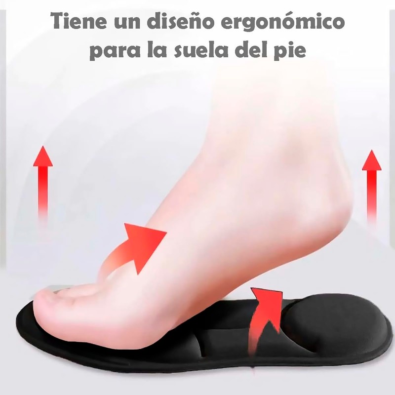 Par De Plantillas Para Zapatos Memory Espuma Antifatiga Ajustable talla