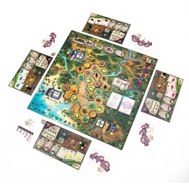 Ludo Nova ‍ NIS Ceylon - Euro-Style Tea Trade Board Game by Ludo Nova ‍