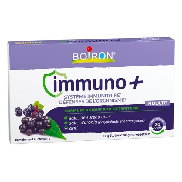 Boiron Immuno + Système Immunitaire 20 gélules