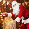 Santa Claus Costume for Men Santa Suit Adults 26pc Deluxe