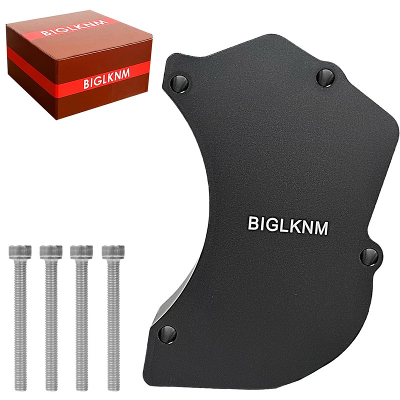 BIGLKNM Oil Pump Cover with Bolts for Blaster 200 1988-200-Black