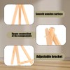 21 Pcs Mini Easel Stand for Display, Wooden Display Stands