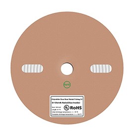 41 Feet 3/8" Clear Heat Shrink Tubing Roll 3:1,No Wrinkle Electrical Shrink Tube for Wires,Marine Grade Shrink Tube with Adhesive Lined Waterproof