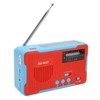 Emergency Radio Solar Powered Hand Crank AM FM Multifunction Portable