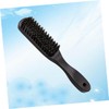 Beavorty Men's Beard Cleaning Tool Professional Bristle Hairdressing Comb Wooden