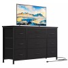 Jojoka Chest of 10 Drawers for 55'' TV Stand Dresser