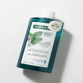 Klorane Aquamint Deep Cleansing Shampoo 400ml(SH) / 클로란 아쿠아민트 딥클렌징 샴푸 400ml(SH)