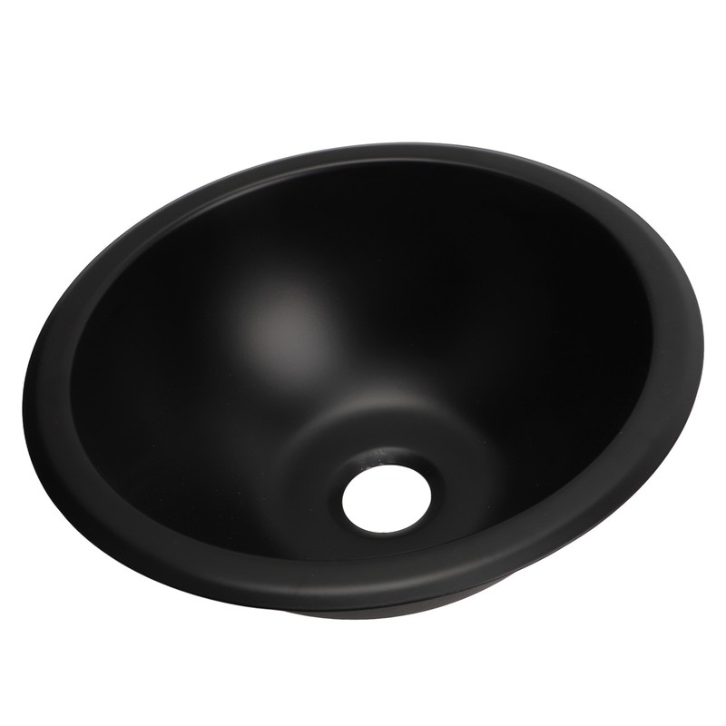 9 X 4in 304 Stainless Steel Sink Round Easy To