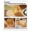 Katbite Tulip Cupcake Liners 200PCS, Muffin Baking Cups ProSmooth Brown