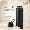 Termo Vaso-botella Acero Inoxidablecon Fría/caliente 40 Oz