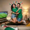 Pack de 12 Diademas de Bandera de México para el