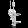 Rybtd 6 PCS Child Safety Clear Roman Blind P Clip