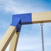 FSJianYi Swing Sets Brackets - 2 A-Frame Swingset Brackets Heavy