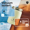 WILDBÄR Thermos Lunch Bowl, Light Green, 420 ml, Rustproof Stainless