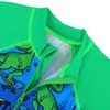 HUAANIUE - Traje de baño para bebé/niño pequeño, Dinosaurio verde,