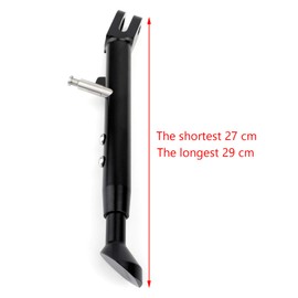 Bruce & Shark Adjustable CNC Aluminum Kickstand for Suzuki GSXR600 2001-2010, for Suzuki GSXR750 2000-2010, for Suzuki GSXR1000 2001-2006 Black