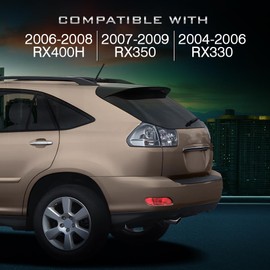 G-PLUS Rear Side Marker Bumper Reflector Light w/o Bulbs Left and Right Side Compatible with RX400H 2006-2008/Fit RX350 2007-2009/Fit RX330 2004-2006 819100E010 81911-48040