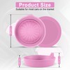 SINGARO Car Cup Holder, 4-Pack Silicone Car Coasters, Universal Non-Slip