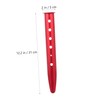 KOMBIUDA 4pcs U-Shaped Aluminium Alloy Tent Pegs Camping Stakes for