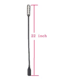 JXRYWF 22 inch XLR 3Pin DJ LED Light Studio Lamp gooseneck Lamp for Stage DJ Mixer Steamship Light Console Equipment (XLR 3Pin Port)
