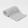 Grey Absorbent Bath & Face Towel Pure Cotton