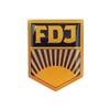 Generisch Red FDJ Pin, Metal