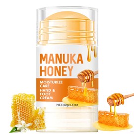 Honey Foot Cream for Dry Hands & Feet - 40 ml, Cracked Heel Repair & Intensive Moisturizing for Women