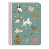 Punch Studio Molly & Rex Flower Pets Dogs Softcover Journal