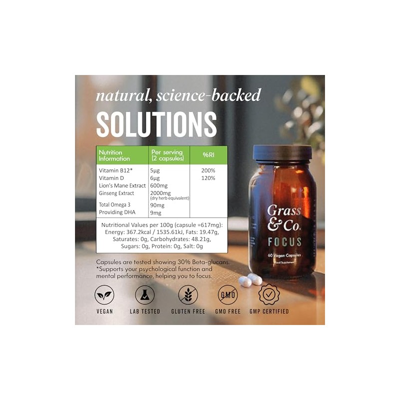 Grass & Co. Grass & Co | Focus Lion's Mane