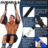 Adjustable Hanging Ab Straps with Soft Padded & D-Ring for