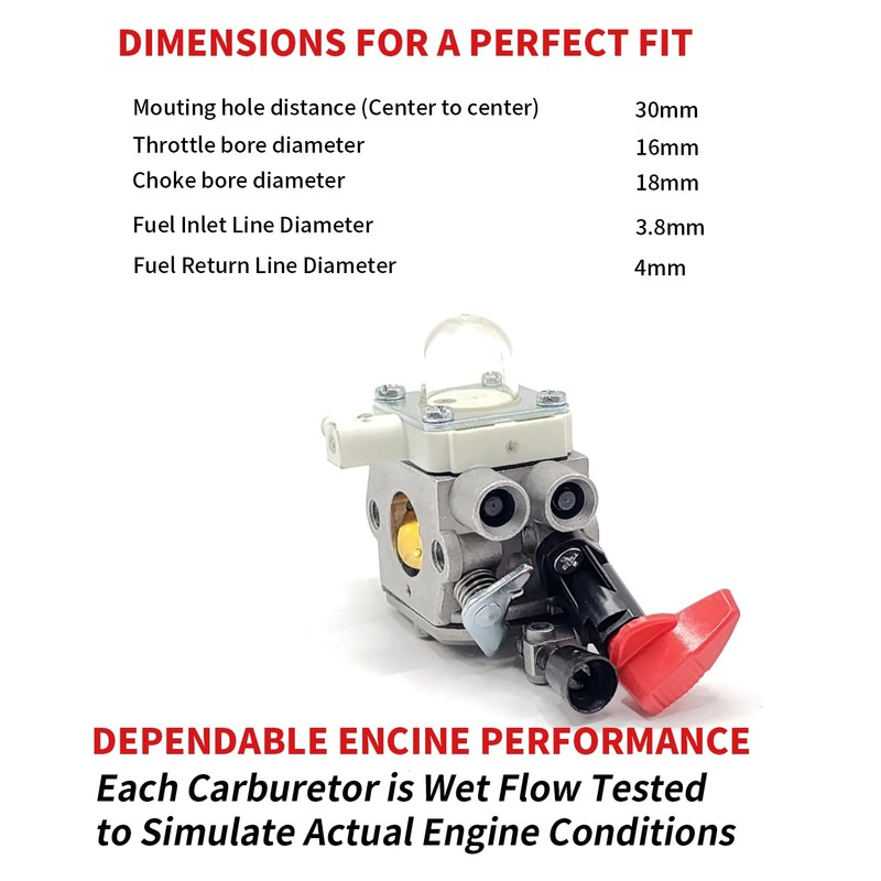 FS56RC Carburetor for Stihl FS40C FS50C FS56C FC56C FS70C Replace