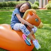 Hearthsong Hop N Go Inflatable Riding Bouncy Horse Hopping Toys