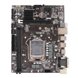 H310 LGA 1151 Motherboard, Features Dual Channel DDR4 Memory Slot, 24 Power Sockets, VGA, 6gb, PCIe X16, NVME M.2 Not Compatible with Wind 11