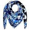 Lorenzo Cana Luxury Silk Scarf Elaborately Printed Cloth 100% Silk