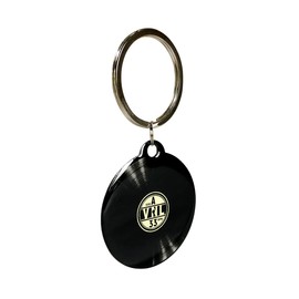 Nostalgic Art, 48014 retro wave vinyl, key ring round 4 cm.