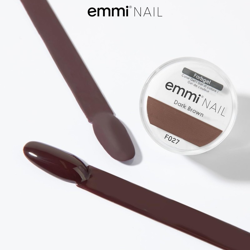 Emmi-Nail Colour Gel 5 ml Dark Brown