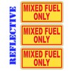 Reflective Diesel Fuel Only Gasoline Only Mixed Fuel Only Vinyl